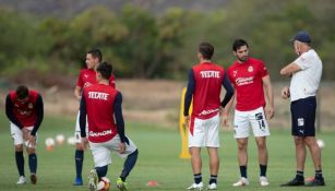 Chivas en su pretemporada en Barra de Navidad