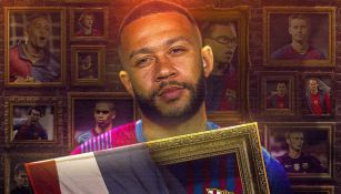 Barcelona da la bienvenida en redes a Memphis Depay