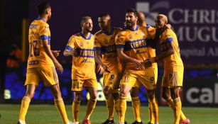 Tigres festejo de gol