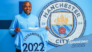 Fernandinho tras su renovación con el Manchester City