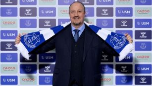 Rafa Benítez fue presentado con el Everton