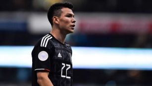 Chucky Lozano jugando con México