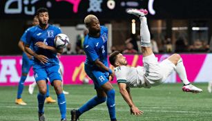 Honduras en partido contra México