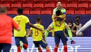 Ospina festejando su pase a las Semifinales