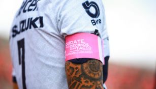 Gafete de capitán en Pumas