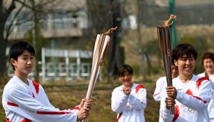 Antorcha olímpica hace su recorrido por Japón