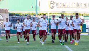 Cruz Azul en entrenamiento