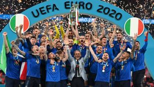 Italia festeja el título de la Eurocopa 2020