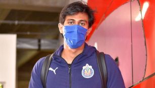 JJ Macías previo a un partido con las Chivas