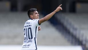 Emanuel Montejano festeja su gol contra Mazatlán 