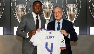 Alaba recibe el número '4' con el Real Madrid
