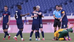 Tokio 2020: Francia, con tres goles de Gignac, venció a Sudáfrica