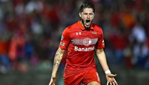 Diego Gama como jugador del Toluca