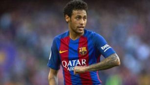 Neymar jugando con Barcelona