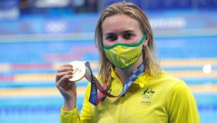 Tokio 2020: Ariarne Titmus ganó oro en los 200 metros libres de Natación; Ledecky no subió al podio