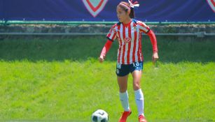 Joseline Montoya en acción con Chivas 