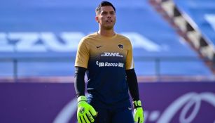 Alfredo Talavera previo a un partido de los Pumas