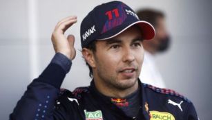Checo Pérez tras ganar el GP de Azerbayán