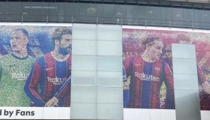 Barcelona retira imágenes de Lionel Messi en el Camp Nou