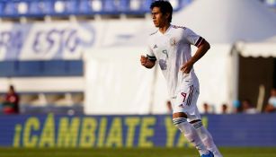 JJ Macías durante entrenamiento con la Selección Mexicana previo a Tokio 2020