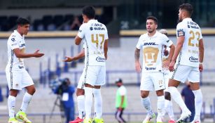 Jugadores de Pumas en empate vs Querétaro