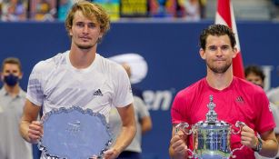 Thiem y Zverev muestran sus reconocimientos tras la Final 