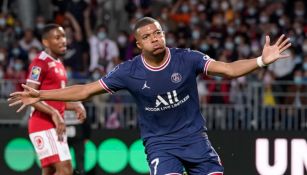 Kylian Mbappé celebra anotación