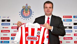 Dennis te Kloese con las Chivas en 2012