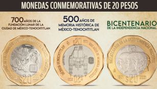 Monedas conmemorativas en México