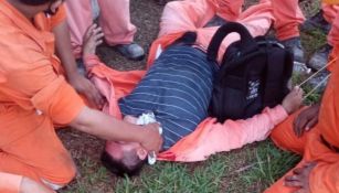 Manifestantes heridos en Dos Bocas