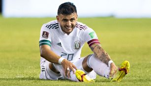 Alexis Vega tras su molestia en el duelo ante El Salvador 