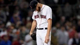 Un jugador de los Red Sox lamentándose