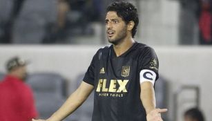 Carlos Vela en juego de LAFC