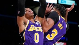 Westbrook y Davis en el duelo entre Lakers y Suns