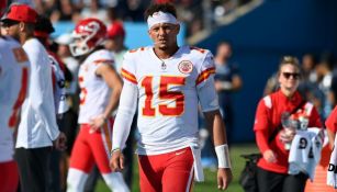 Mahomes tras el juego entre Chiefs y Titans