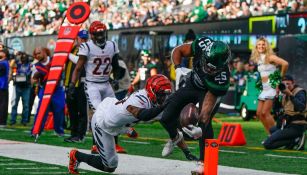 Jets en acción frente a Bengals en la NFL