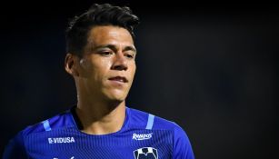 Héctor Moreno en un juego de Monterrey