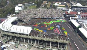 Autódromo Hermanos Rodríguez durante el GP de la Ciudad de México