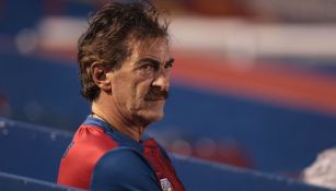 Ricardo La Volpe en un entrenamiento del Atlante