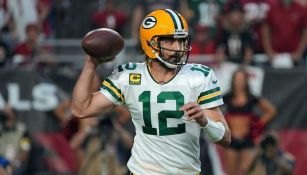 Rodgers en un partido con Green Bay 