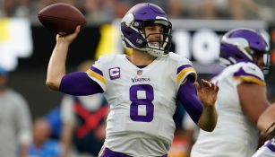 Kirk Cousins en acción con Vikings