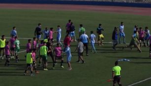 Video: Pelea campal en partido Vuelta de Cuartos de Final de la Tercera División de Chile