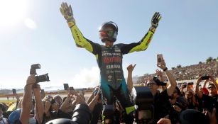 Valentino Rossi: Ronaldo Nazario dio banderazo final a la carrera del multicampeón de MotoGP