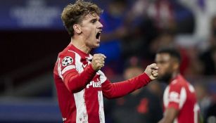 Antoine Griezmann festejando gol con el Atlético de Madrid