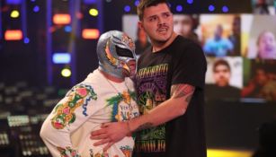 Rey Mysterio y su hijo