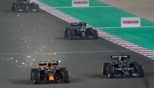 Checo Pérez en el Gran Premio de Qatar