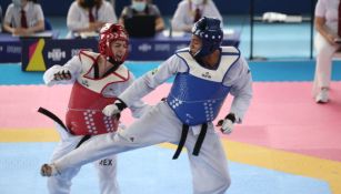 Juan Pablo Esquivel ganó plata en taekwondo