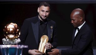 Donnarumma recibió el Trofeo Yashin