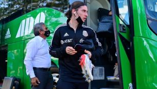 Marcelo Flores previo a un juego con la Selección Mexicana Sub 20