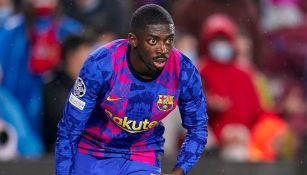 Osumane Dembélé jugando con el Barcelona en LaLiga